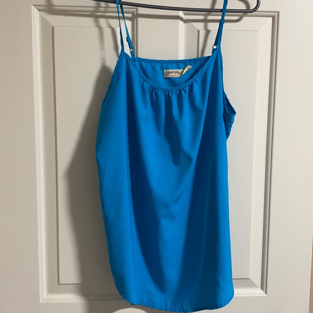 Blue faded glory tank top